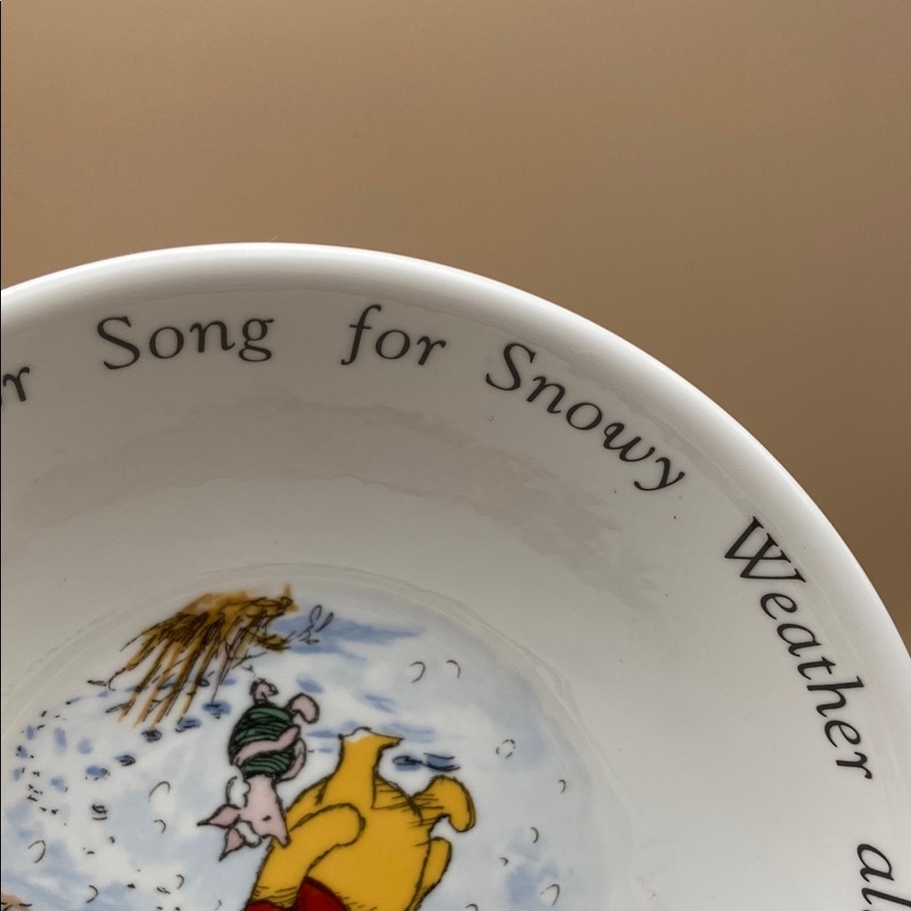 ROYAL DOULTON Winnie the Pooh and Piglet China Cereal Bowl Disney - Picture 5 of 11